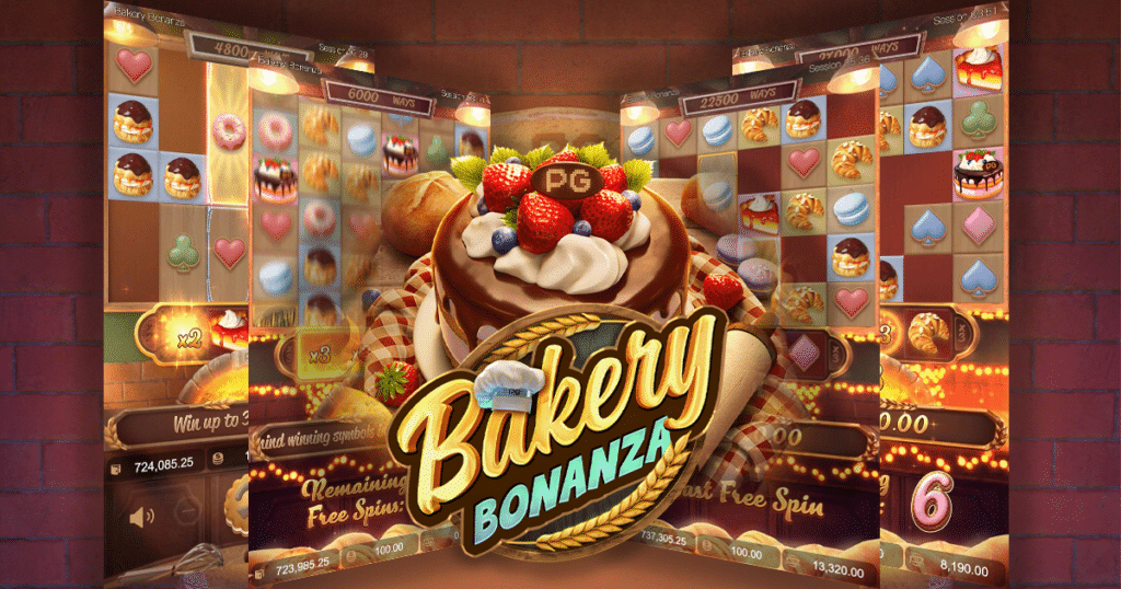 สอนเล่นเกมสล็อตออนไลน์ Bakery Bonanza